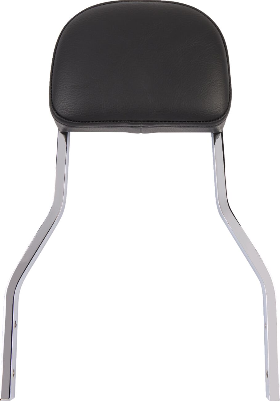 Cobra Backrest Detachable Round Black Sissy Bars Cobra