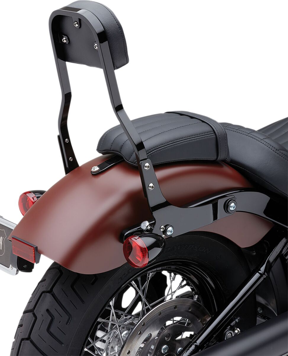 Cobra Backrest Shrt Flhc/S SISSY BARS - MOTORCYCLE Cobra