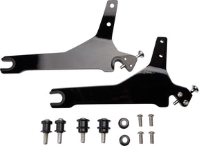 Cobra Backrest Det Rnd Blk Sissy Bars Cobra