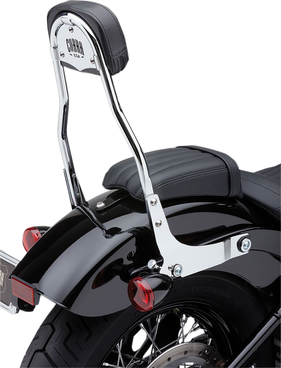 Cobra Dtch Bkrst Rnd 18 19 Fxlr SISSY BARS - MOTORCYCLE Cobra