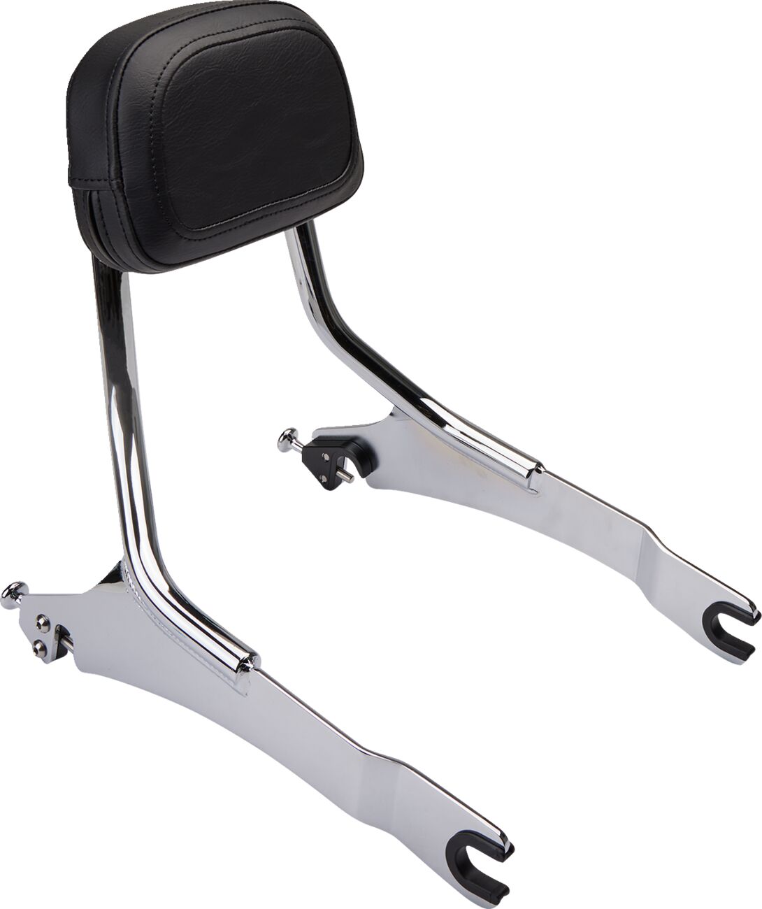 Cobra Det Bkrest Shrt Chr Scout Sissy Bars Cobra