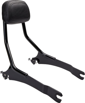 Cobra Det Bkrest Shrt Blk Scout Sissy Bars Cobra