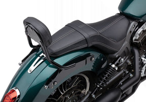 Cobra Det Bkrest Mini Blk Scout Sissy Bars Cobra