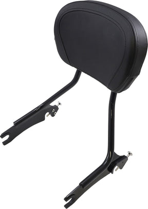 Cobra Detachable Backrest Chieftain Black Sissy Bars Cobra
