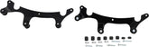 Cobra Bkrest Mnt Chieftain Blk Sissy Bars Cobra