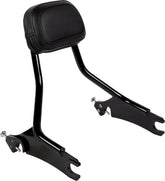 Cobra Detachable Backrest Black Chieftain Sissy Bars Cobra
