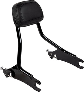 Cobra Detachable Backrest Black Chieftain Sissy Bars Cobra