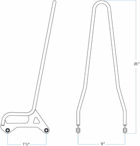 Sissybar Xl 96 03 Chr Biltwell Inc.