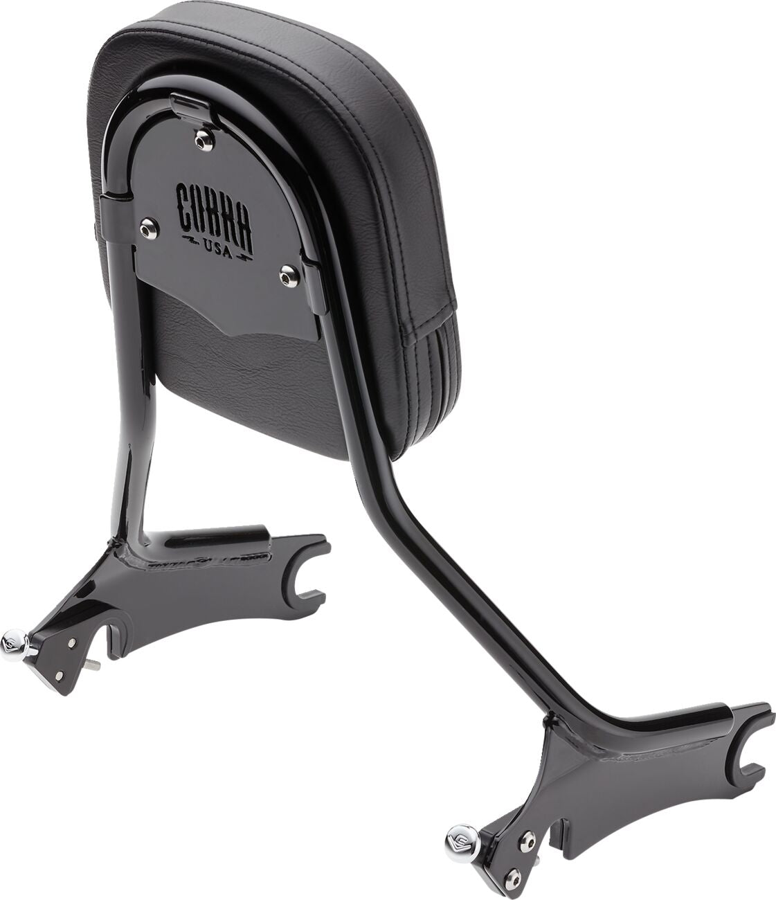 Cobra Backrest Tall Chtain Blk Sissy Bars Cobra