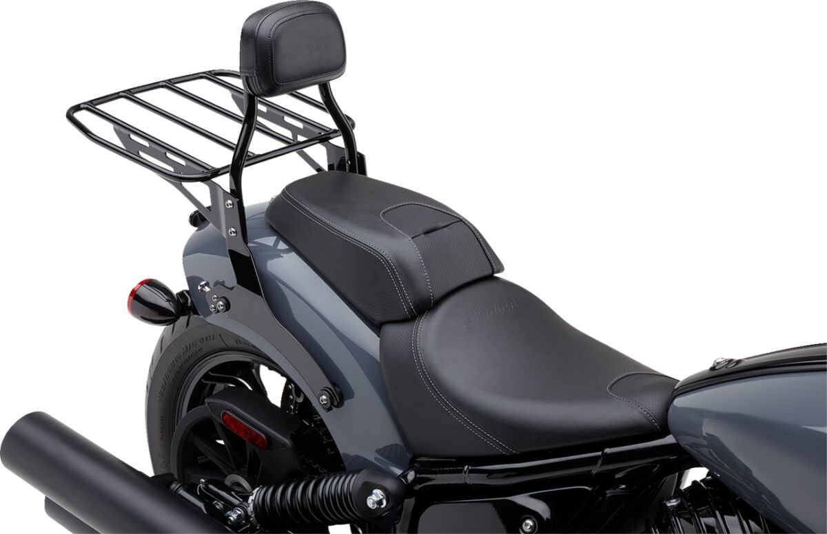 Cobra Backrest Mini Chief Blk Sissy Bars Cobra