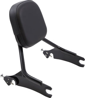 Cobra Backrest Short Chtain Blk Sissy Bars Cobra
