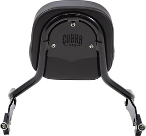 Cobra Backrest Short Chtain Blk Sissy Bars Cobra