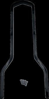 Drag Specialties Sissybar 14.75 H X8.75 W Bk Sissy Bars Drag Specialties