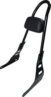 Motherwell One Piece Sissy Bar Gloss Black Sissy Bars Motherwell