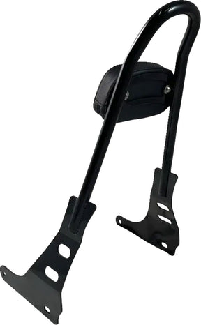 Motherwell One Piece Sissy Bar Gloss Black Sissy Bars Motherwell