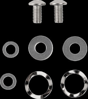 Drag Specialties Latch Detachable Kit Black SISSY BARS - MOTORCYCLE Drag Specialties