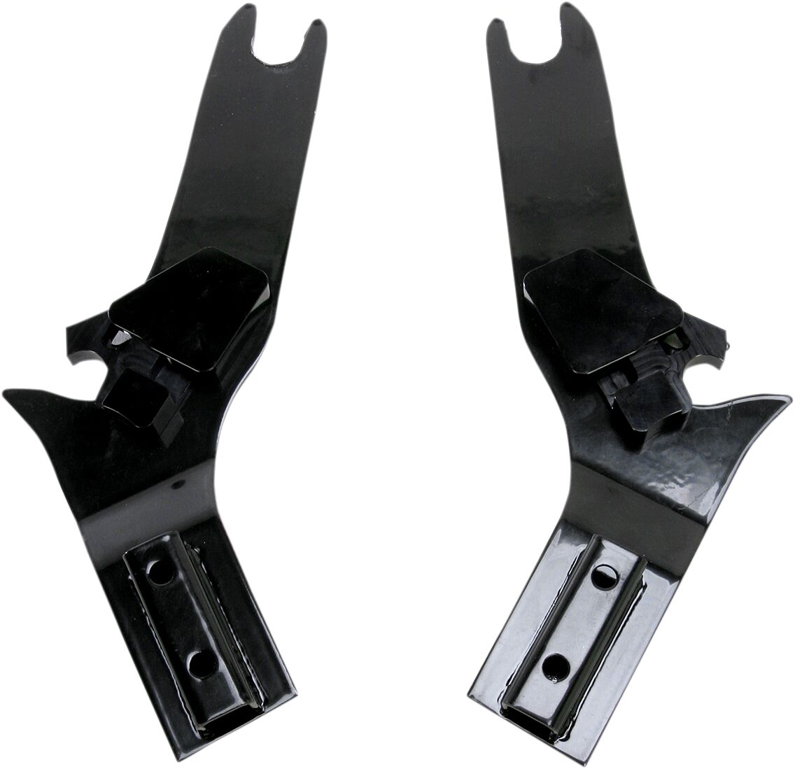 Cycle Visions Sideplate D Tach Flh Blk Sissy Bar Side Plates Cycle Visions