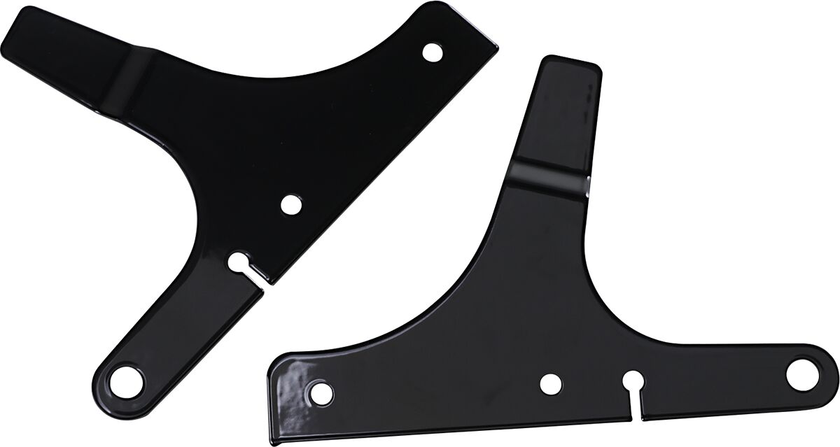 Cycle Visions Sideplate 00 07 Fxstd Blk SISSY BAR SIDE PLATES Cycle Visions