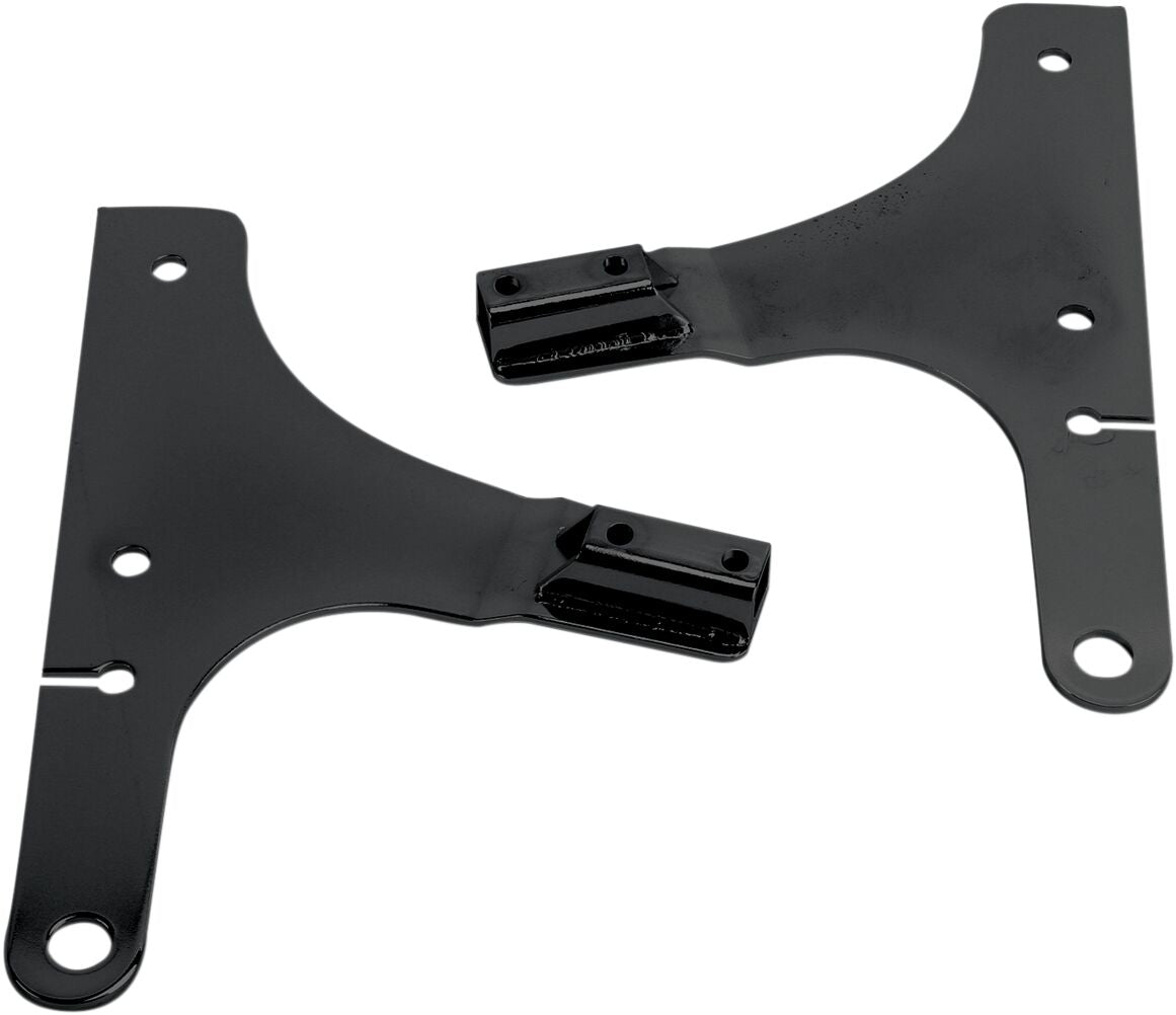 Cycle Visions Sideplate 00 07 Fxstd Blk SISSY BAR SIDE PLATES Cycle Visions