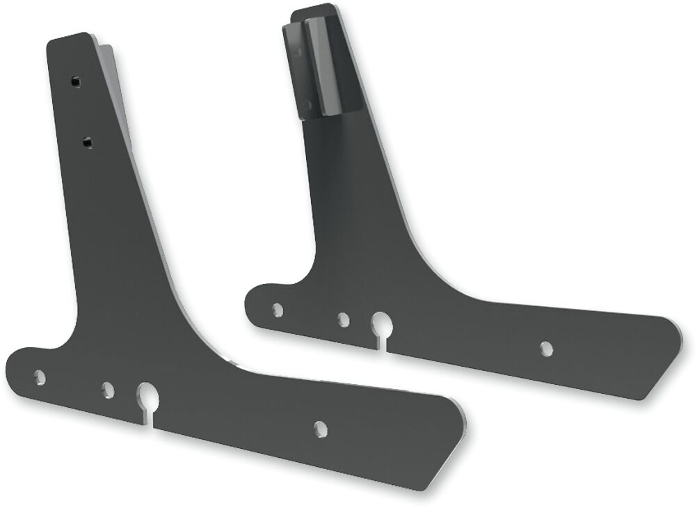 Khrome Werks Sideplates 04 19 Xl Blk SISSY BAR SIDE PLATES Khrome Werks