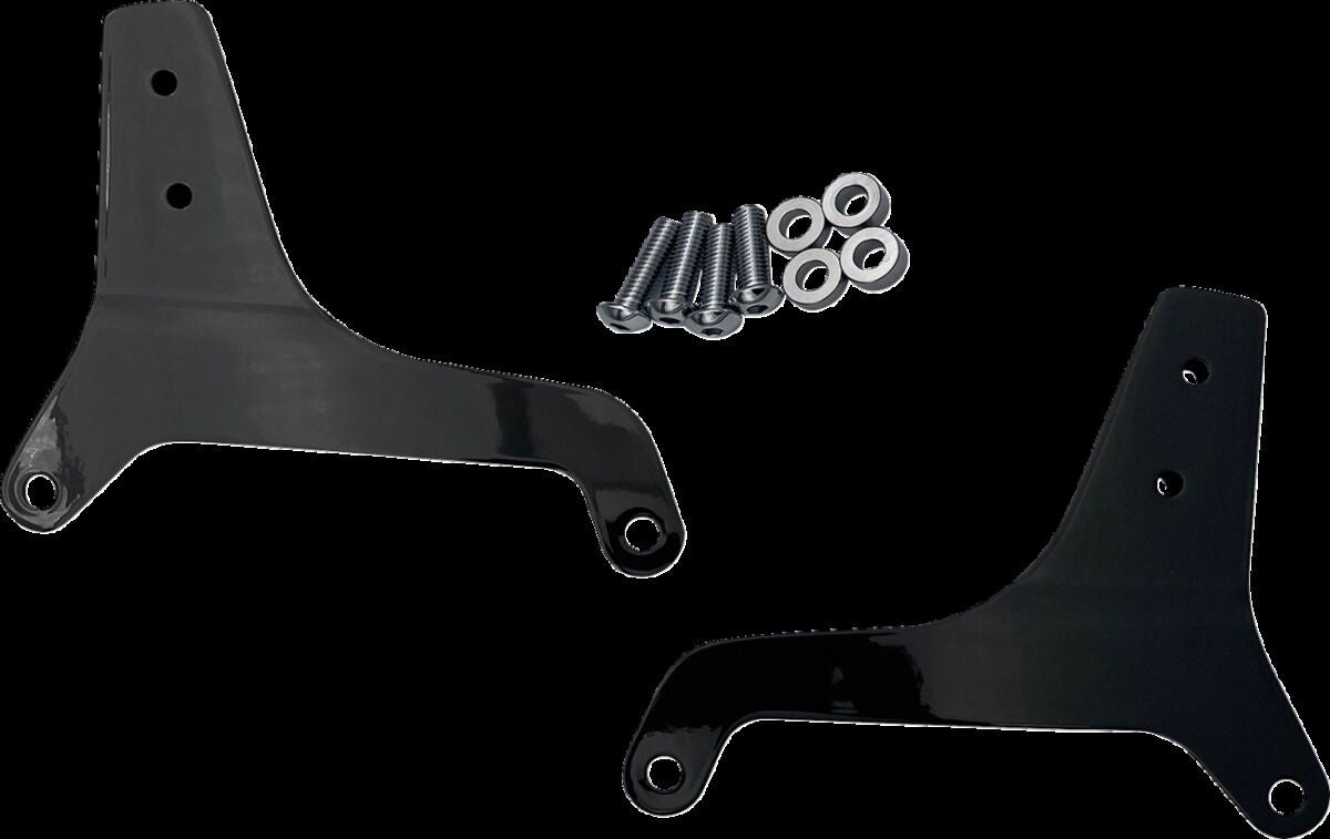 Drag Specialties Sideplates 18 23 Fxlr Bk Sissy Bar Side Plates Drag Specialties