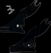 Drag Specialties Sideplate Qk Rel 09 Up Bl Sissy Bar Side Plates Drag Specialties