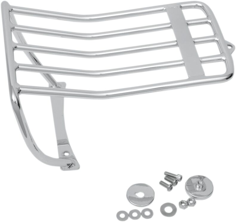 Drag Specialties Bobtail Luggage Rack Chrome Luggage Racks Drag Specialties