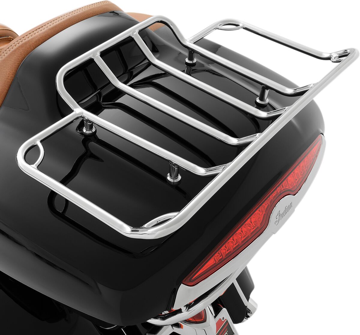Show Chrome Trunk Luggage Rack Chr LUGGAGE RACKS - MOTORCYCLE Show Chrome