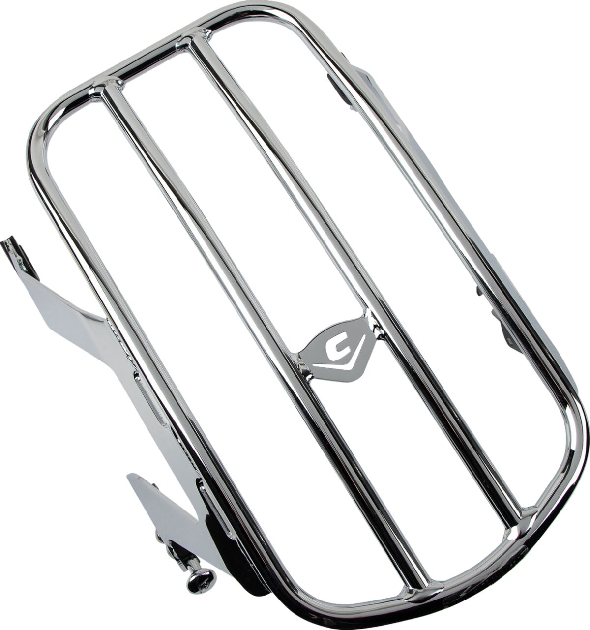 Cobra Luggage Rack Solo Chr LUGGAGE RACKS - MOTORCYCLE Cobra