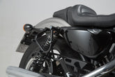 Sw Motech Side Carrier Slc Right Black Harley Sportster Models Luggage Racks Sw Motech