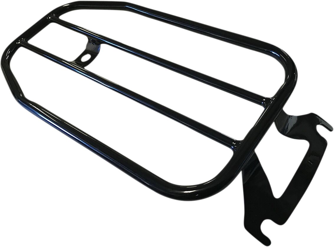 Motherwell Rack Luggage Gloss Black LUGGAGE RACKS - MOTORCYCLE Motherwell