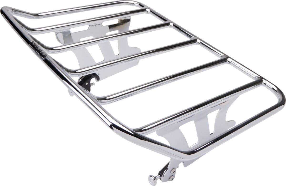 Cobra Detach Rack Chr Flh 97 08 LUGGAGE RACKS - MOTORCYCLE Cobra
