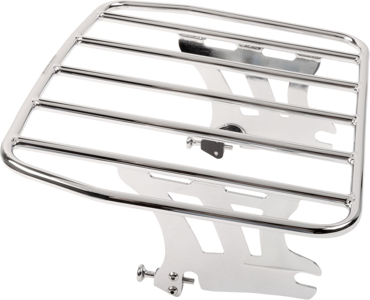 Cobra Detach Rack Chr Flh 97 08 LUGGAGE RACKS - MOTORCYCLE Cobra