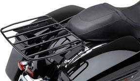 Cobra Detach Rack Blk Flh 97 08 LUGGAGE RACKS - MOTORCYCLE Cobra