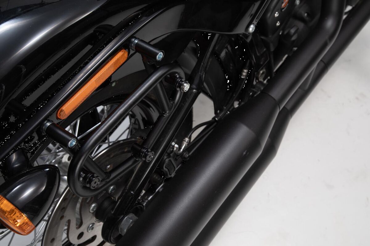 Sw Motech Side Carrier Slc Right Black Harley Dav Softail Str Bob/Standard Luggage Racks Sw Motech