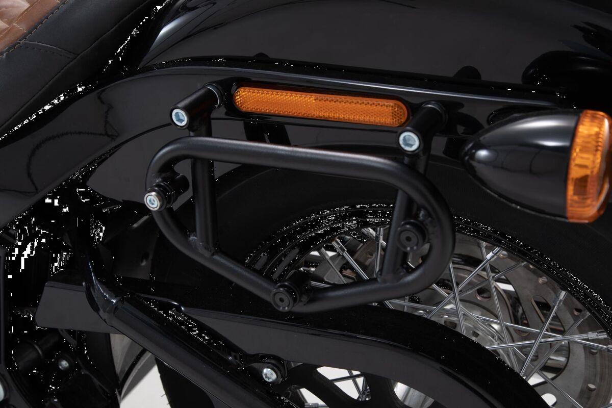 Sw Motech Side Carrier Slc Right Black Harley Dav Softail Str Bob/Standard Luggage Racks Sw Motech