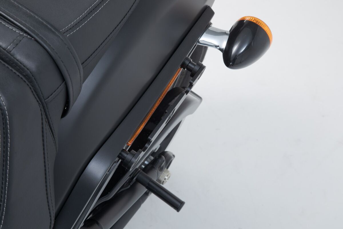 Sw Motech Slh Side Carrier Left Harley Davidson Softail Fat Bob / S Luggage Racks Sw Motech