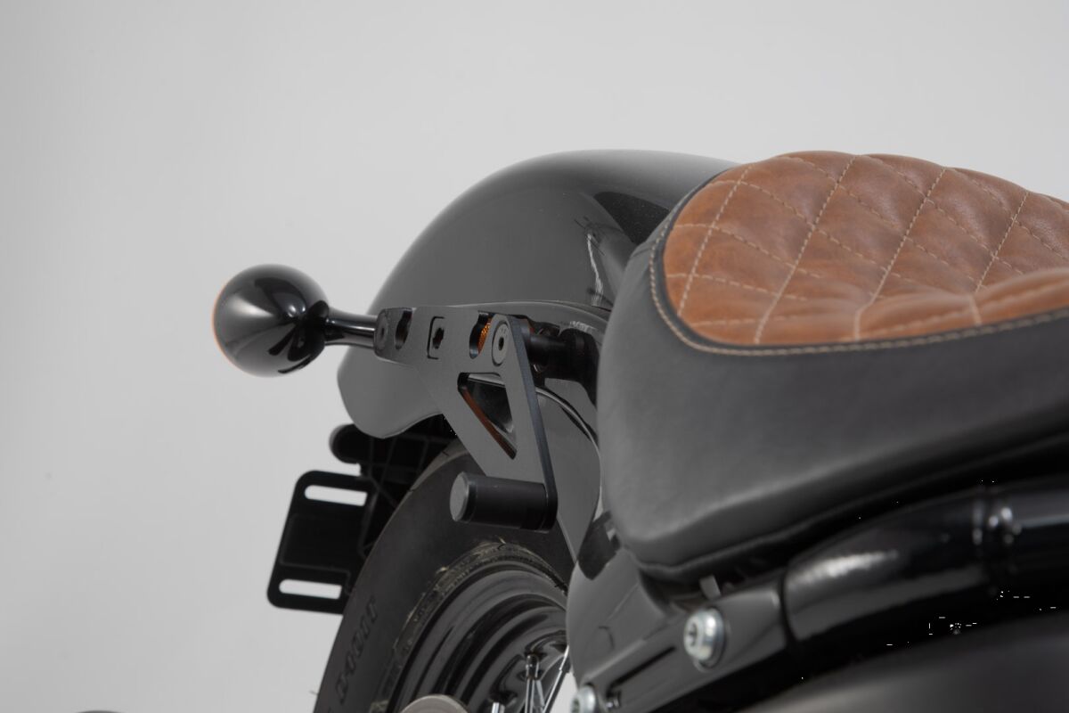Sw Motech Slh Side Carrier Right Harley Davidson Street Bob/ Slim/ Standard Luggage Racks Sw Motech