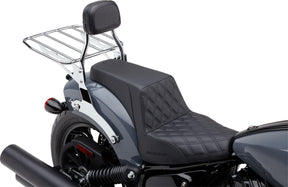 Cobra Luggage Rack Wide Chrome LUGGAGE RACKS - MOTORCYCLE Cobra