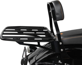 Cobra Luggage Rack Wide Black LUGGAGE RACKS - MOTORCYCLE Cobra