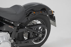 Sw Motech Slh Side Carrier Left Harley Davidson Street Bob/Slim/Standard For Lh1 Luggage Racks Sw Motech