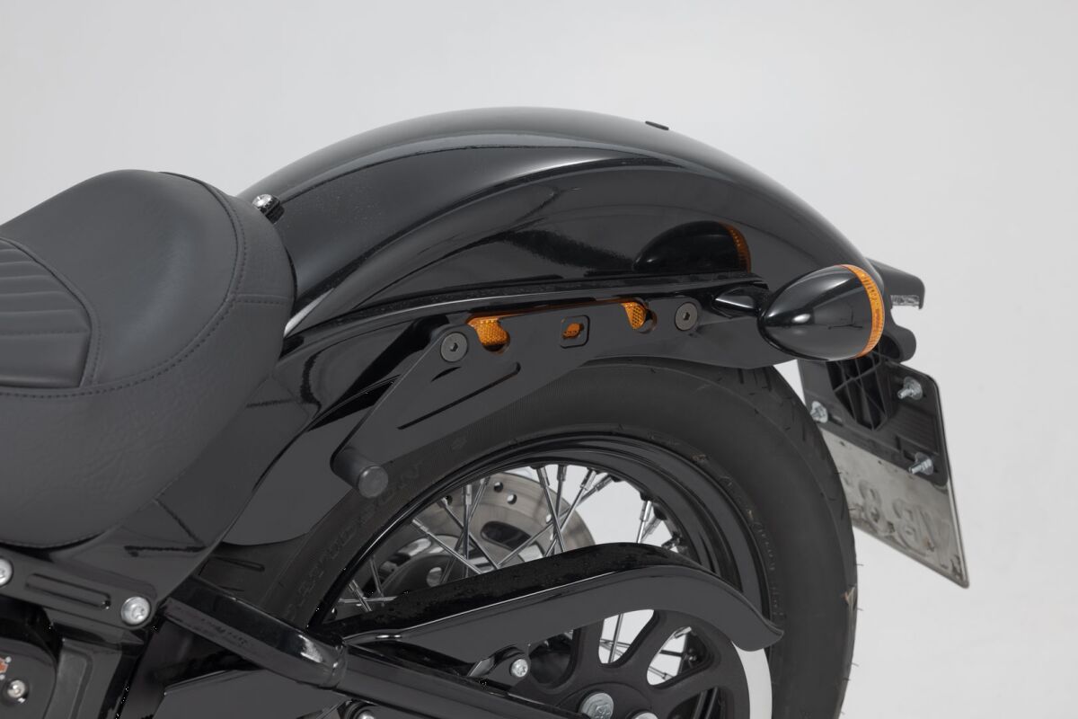 Sw Motech Slh Side Carrier Left Harley Davidson Street Bob/Slim/Standard For Lh1 Luggage Racks Sw Motech