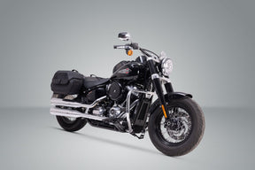 Sw Motech Slh Side Carrier Left Harley Davidson Street Bob/Slim/Standard For Lh1 Luggage Racks Sw Motech