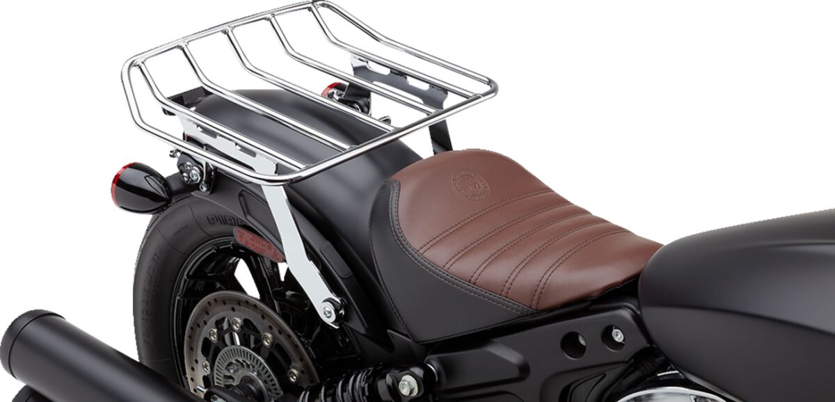 Cobra Rack Ba Bobber Chrm Luggage Racks Cobra