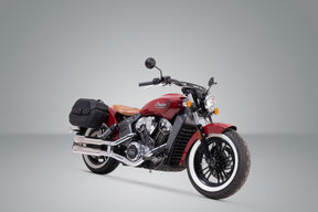 Sw Motech Slh Side Carrier Lh1 L Indian Scout Luggage Racks Sw Motech