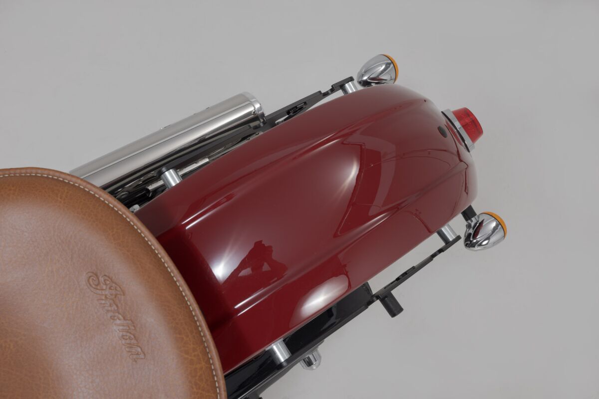 Sw Motech Slh Side Carrier Lh1 L Indian Scout Luggage Racks Sw Motech