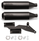 Bd Bombardier Slip On Black St18 24 E5 Slip-On & Muffler Black Duck Parts Default Title