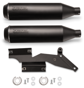 Bd Bombardier Slip On Black St18 24 E5 Slip-On & Muffler Black Duck Parts Default Title