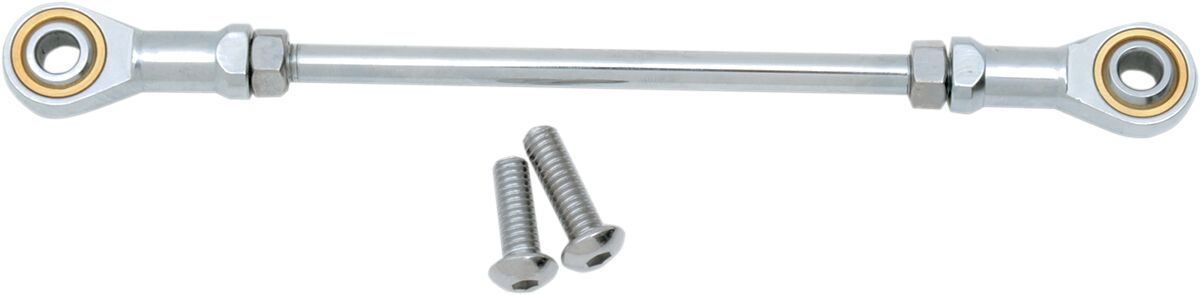 Drag Specialties Shifter Linkage 8.25" Chrome Shifter Linkage & Components Drag Specialties