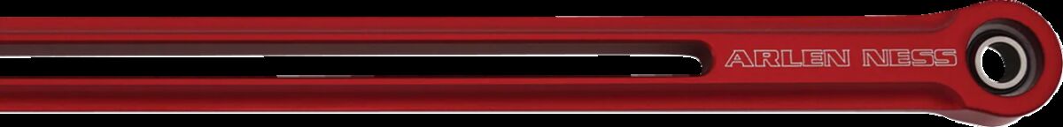 Arlen Ness SpeedLiner Shift Rod, Red Shifter Linkage & Components Arlen Ness